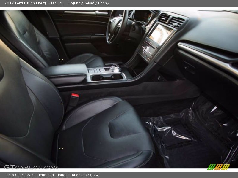 Burgundy Velvet / Ebony 2017 Ford Fusion Energi Titanium