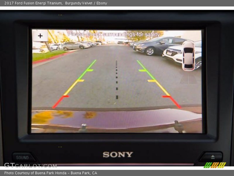 Burgundy Velvet / Ebony 2017 Ford Fusion Energi Titanium