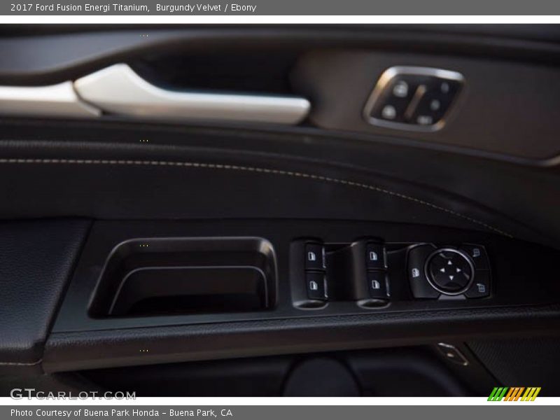 Burgundy Velvet / Ebony 2017 Ford Fusion Energi Titanium