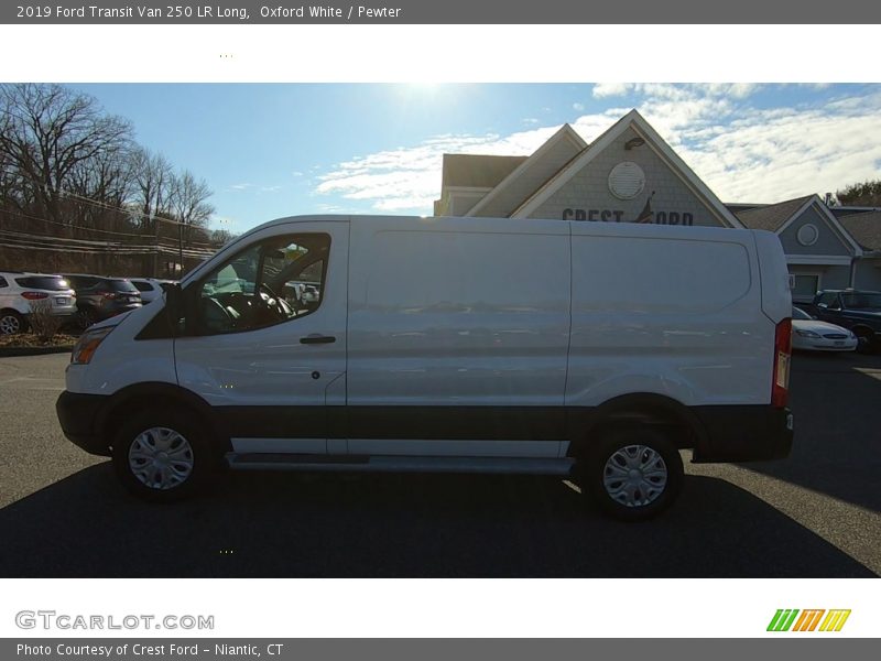 Oxford White / Pewter 2019 Ford Transit Van 250 LR Long