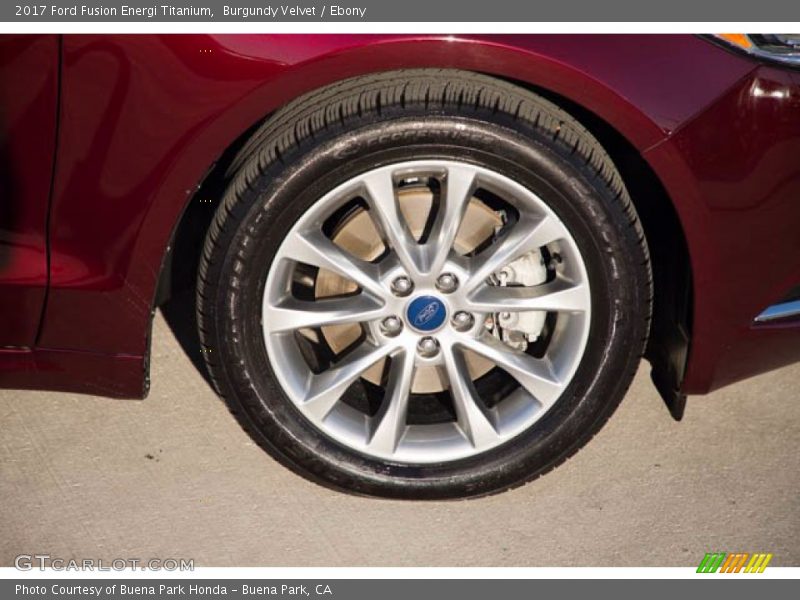  2017 Fusion Energi Titanium Wheel