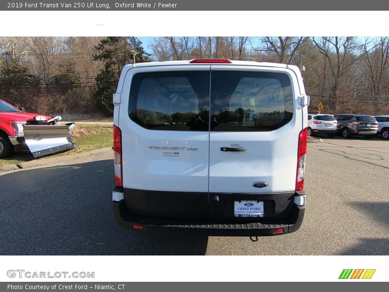 Oxford White / Pewter 2019 Ford Transit Van 250 LR Long