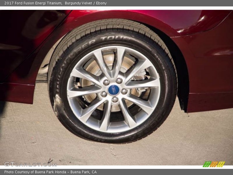  2017 Fusion Energi Titanium Wheel