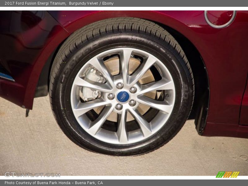  2017 Fusion Energi Titanium Wheel