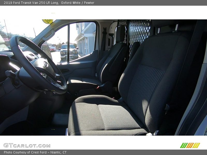 Oxford White / Pewter 2019 Ford Transit Van 250 LR Long