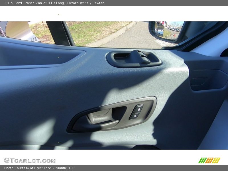 Oxford White / Pewter 2019 Ford Transit Van 250 LR Long