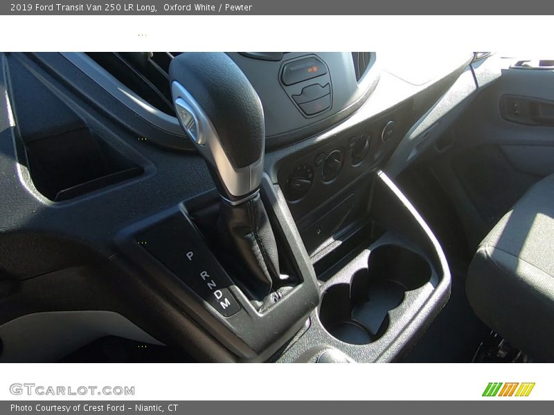 Oxford White / Pewter 2019 Ford Transit Van 250 LR Long