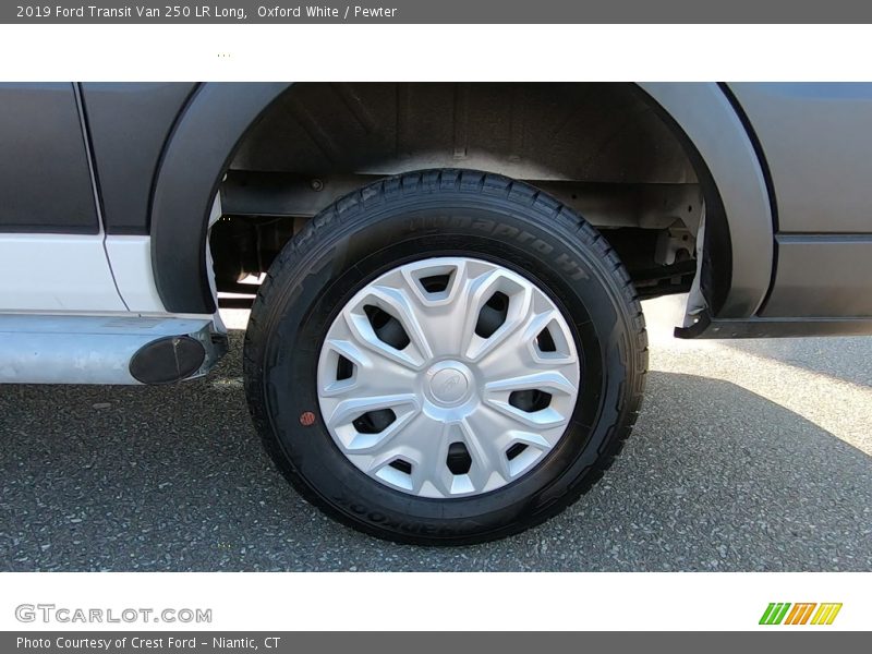 Oxford White / Pewter 2019 Ford Transit Van 250 LR Long