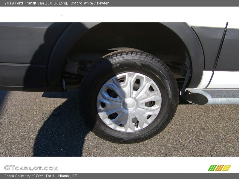 Oxford White / Pewter 2019 Ford Transit Van 250 LR Long