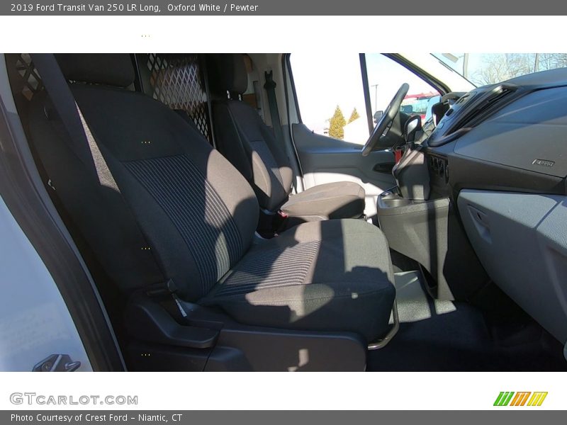 Oxford White / Pewter 2019 Ford Transit Van 250 LR Long