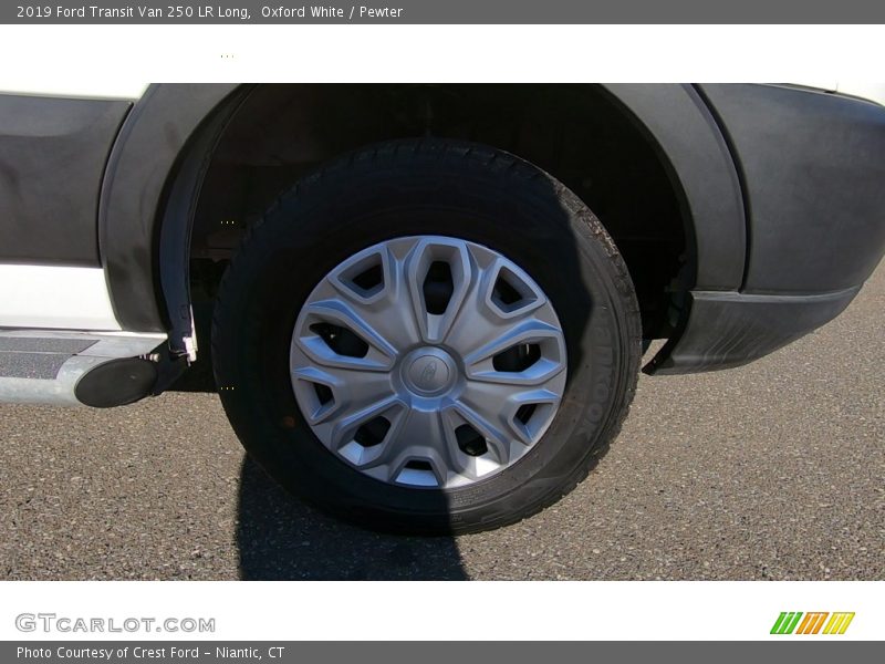 Oxford White / Pewter 2019 Ford Transit Van 250 LR Long