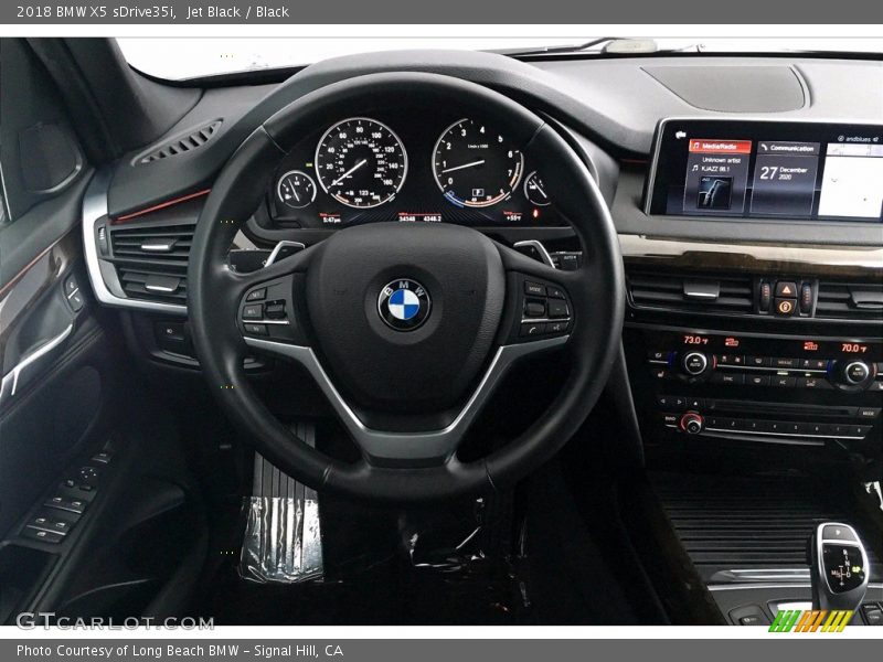 Jet Black / Black 2018 BMW X5 sDrive35i