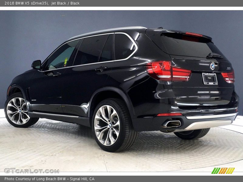 Jet Black / Black 2018 BMW X5 sDrive35i