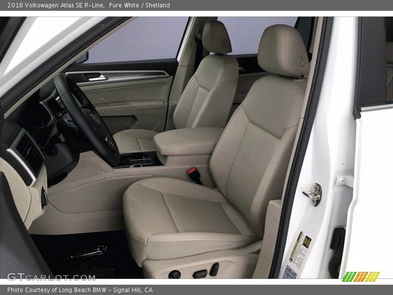 Pure White / Shetland 2018 Volkswagen Atlas SE R-Line