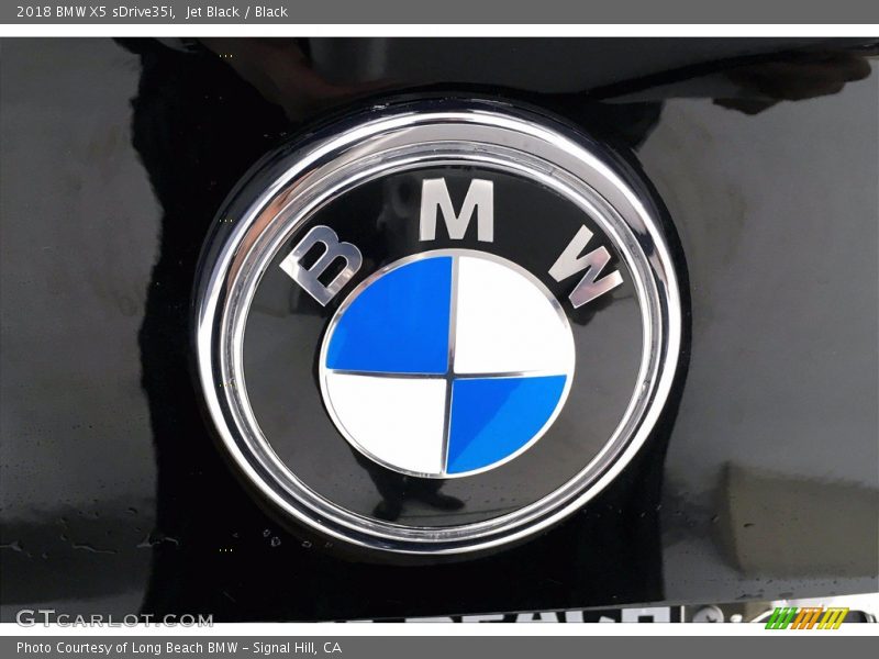 Jet Black / Black 2018 BMW X5 sDrive35i