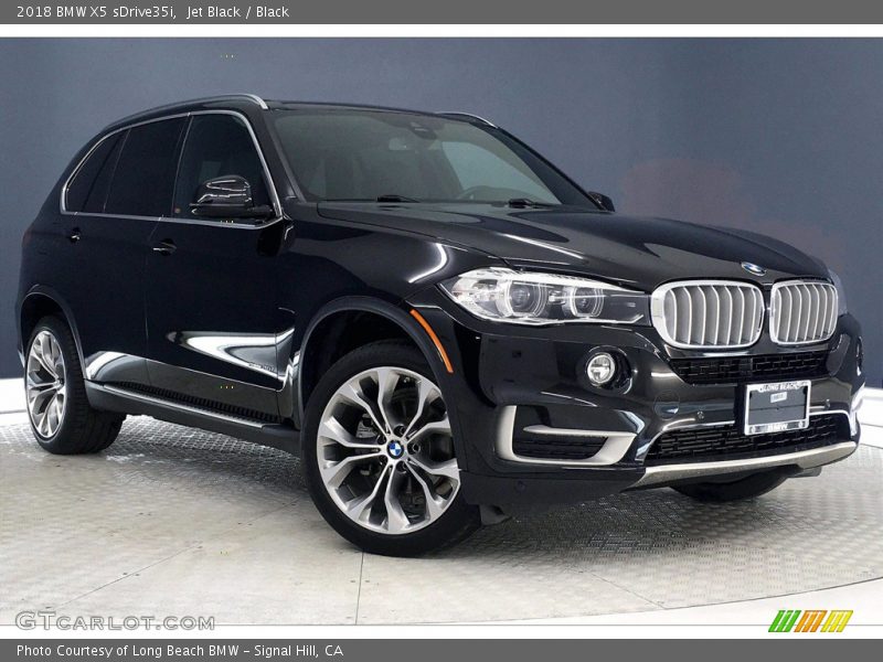 Jet Black / Black 2018 BMW X5 sDrive35i