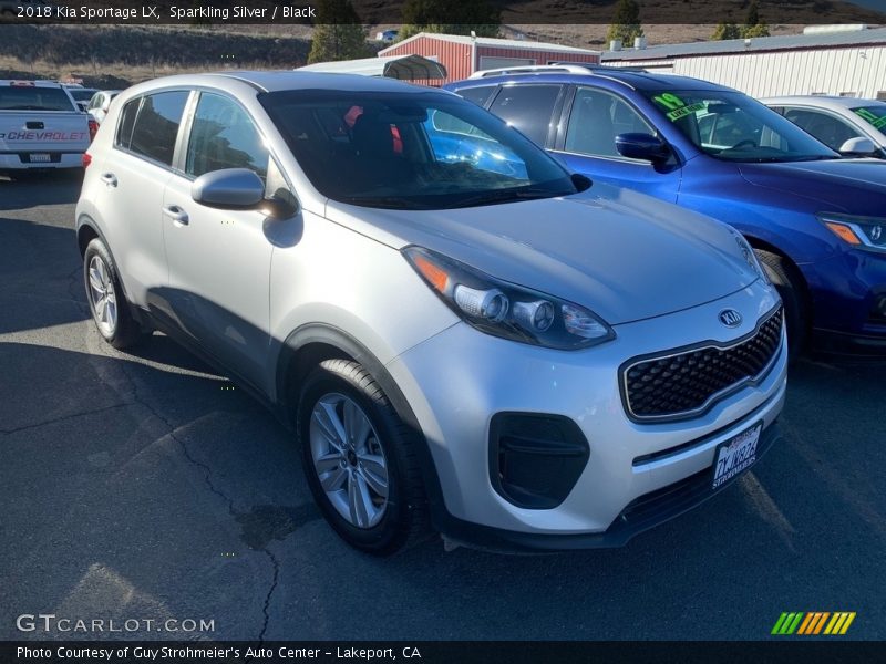 Front 3/4 View of 2018 Sportage LX