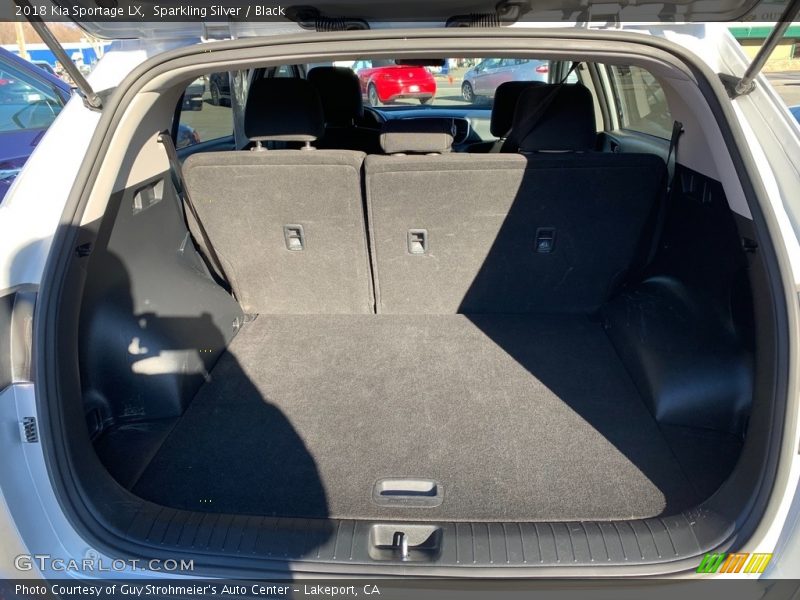 Sparkling Silver / Black 2018 Kia Sportage LX