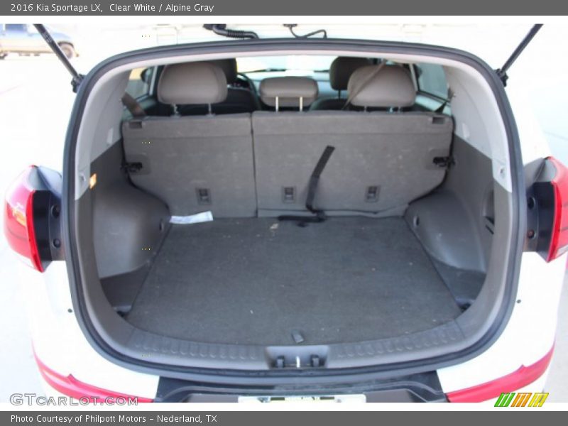 Clear White / Alpine Gray 2016 Kia Sportage LX