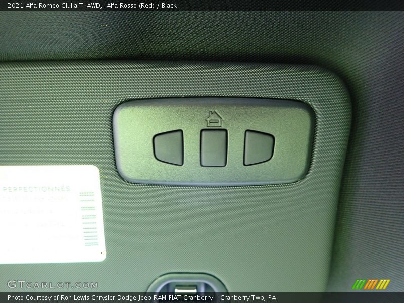 Alfa Rosso (Red) / Black 2021 Alfa Romeo Giulia TI AWD