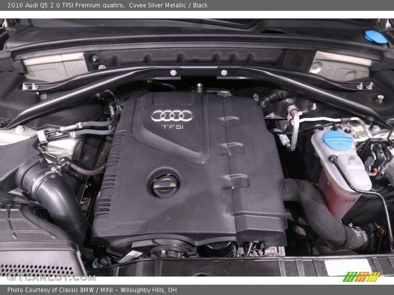 Cuvee Silver Metallic / Black 2016 Audi Q5 2.0 TFSI Premium quattro