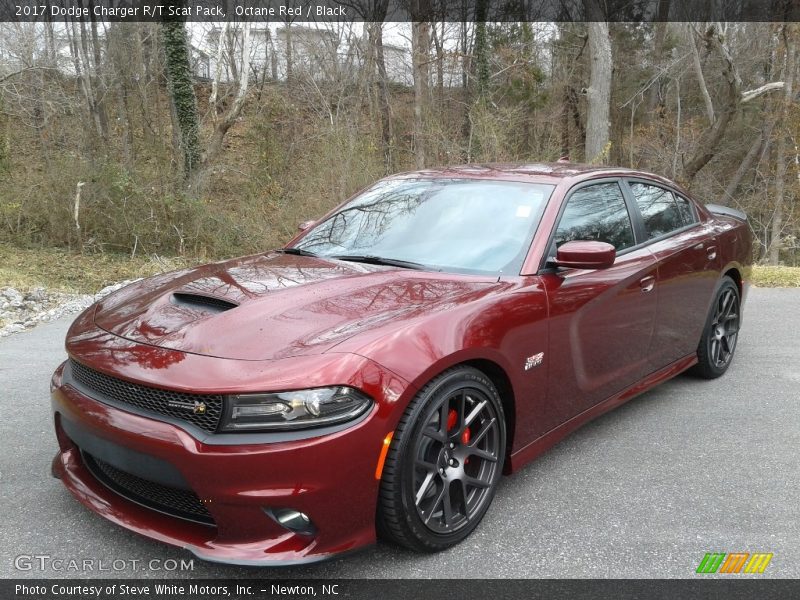 Octane Red / Black 2017 Dodge Charger R/T Scat Pack