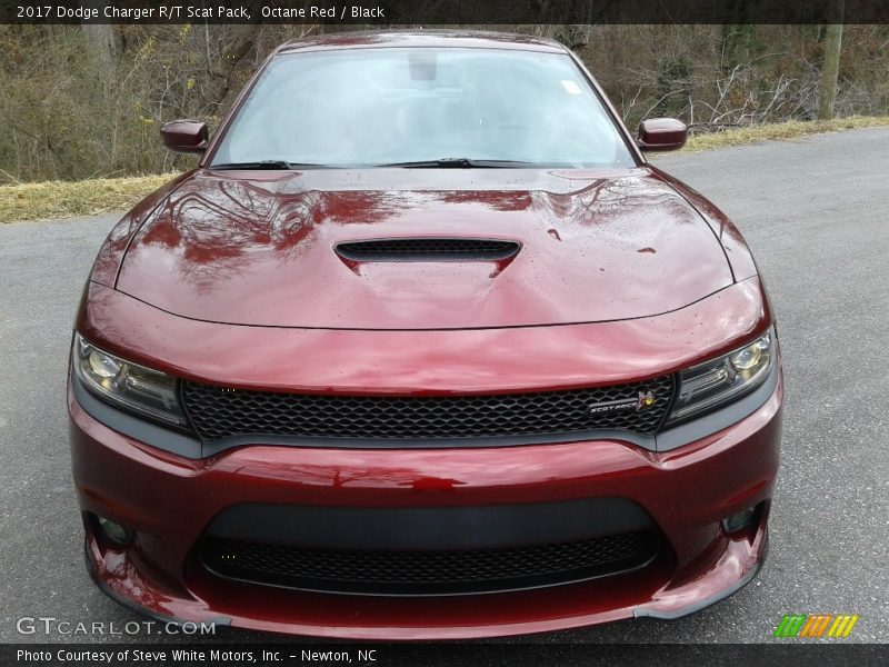Octane Red / Black 2017 Dodge Charger R/T Scat Pack