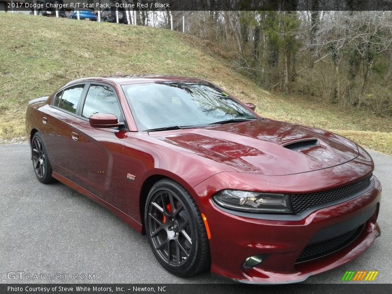 Octane Red / Black 2017 Dodge Charger R/T Scat Pack