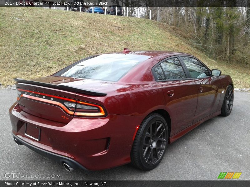 Octane Red / Black 2017 Dodge Charger R/T Scat Pack