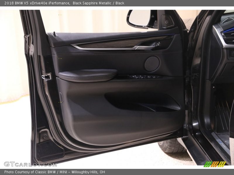 Black Sapphire Metallic / Black 2018 BMW X5 xDrive40e iPerfomance