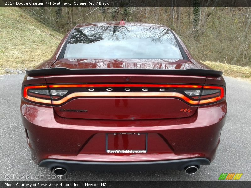 Octane Red / Black 2017 Dodge Charger R/T Scat Pack