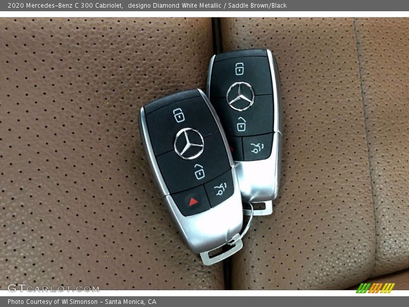 Keys of 2020 C 300 Cabriolet