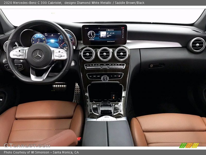 Front Seat of 2020 C 300 Cabriolet