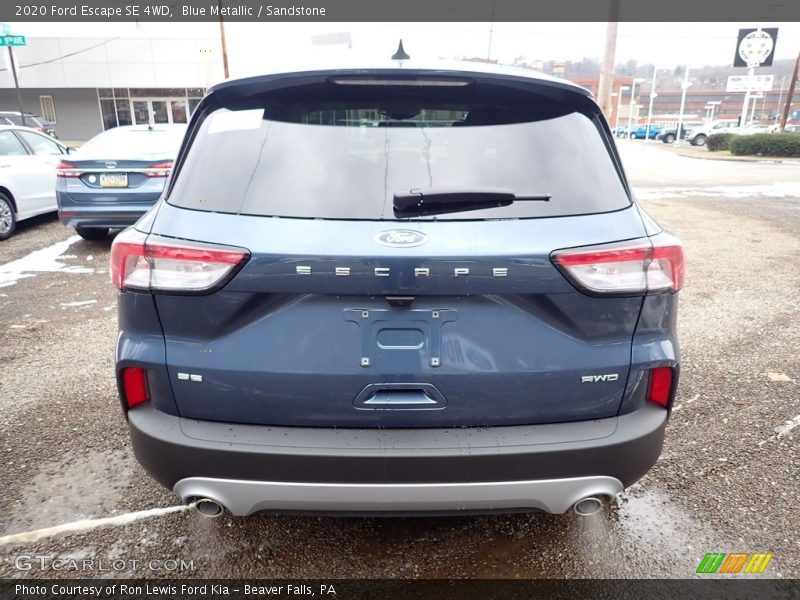 Blue Metallic / Sandstone 2020 Ford Escape SE 4WD