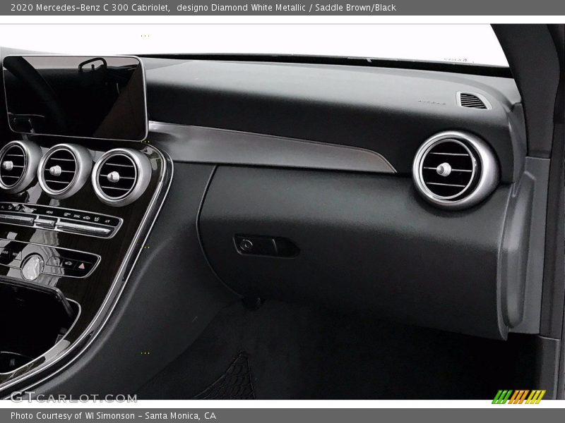 designo Diamond White Metallic / Saddle Brown/Black 2020 Mercedes-Benz C 300 Cabriolet