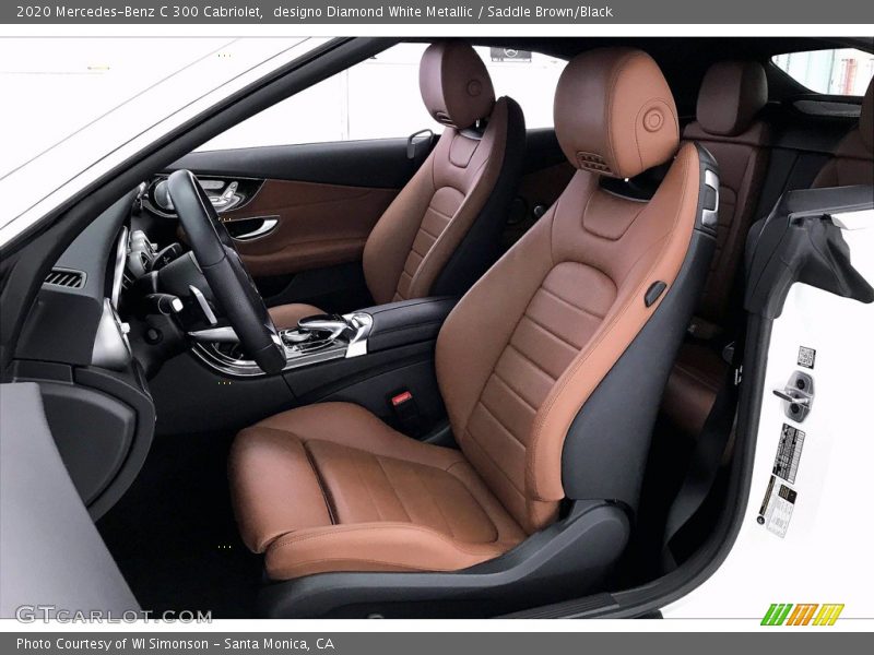 Front Seat of 2020 C 300 Cabriolet
