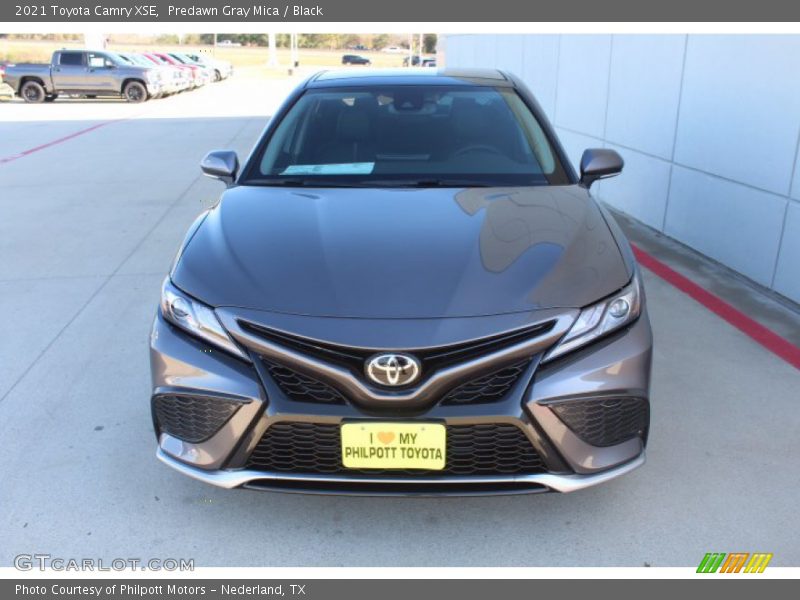 Predawn Gray Mica / Black 2021 Toyota Camry XSE