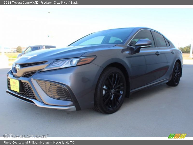 Predawn Gray Mica / Black 2021 Toyota Camry XSE