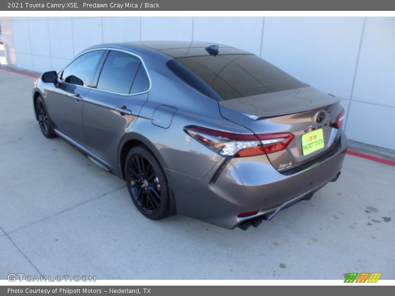 Predawn Gray Mica / Black 2021 Toyota Camry XSE