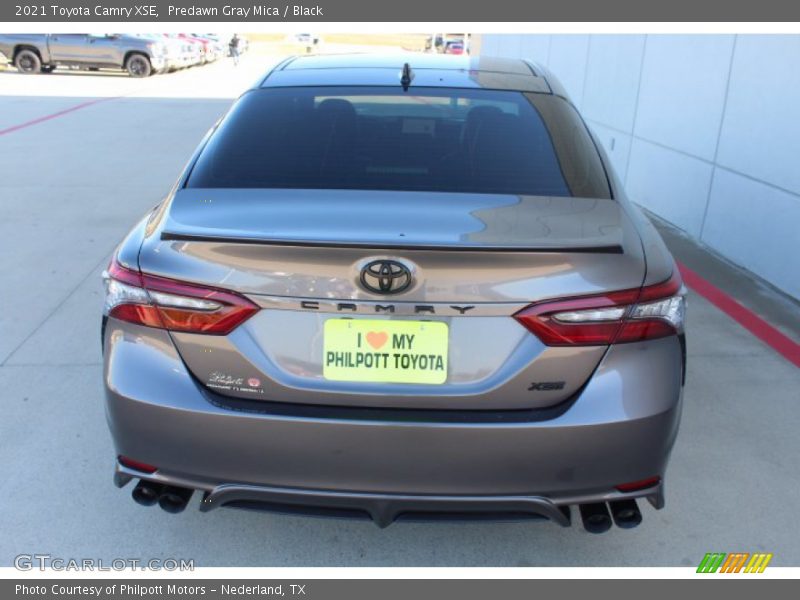 Predawn Gray Mica / Black 2021 Toyota Camry XSE