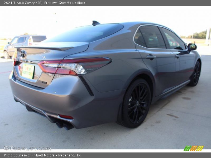 Predawn Gray Mica / Black 2021 Toyota Camry XSE
