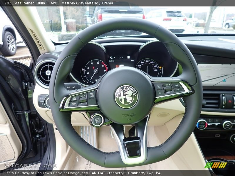  2021 Giulia TI AWD Steering Wheel