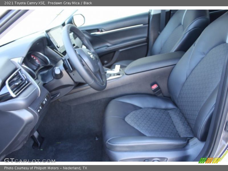 Predawn Gray Mica / Black 2021 Toyota Camry XSE