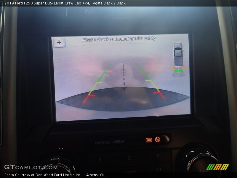 Agate Black / Black 2019 Ford F250 Super Duty Lariat Crew Cab 4x4