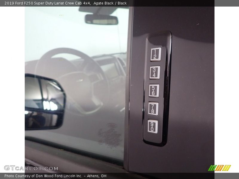 Agate Black / Black 2019 Ford F250 Super Duty Lariat Crew Cab 4x4