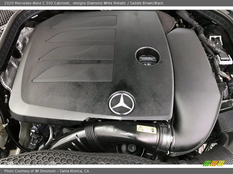 designo Diamond White Metallic / Saddle Brown/Black 2020 Mercedes-Benz C 300 Cabriolet