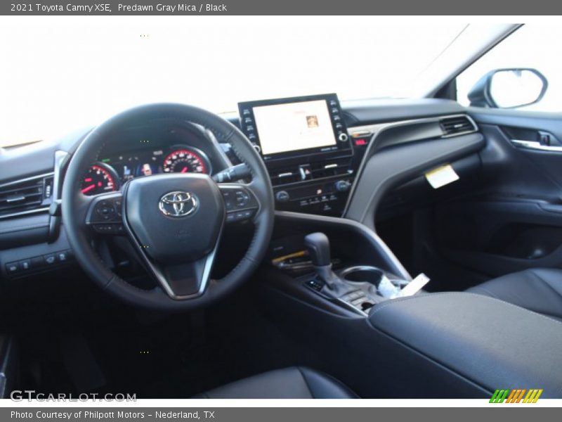 Predawn Gray Mica / Black 2021 Toyota Camry XSE