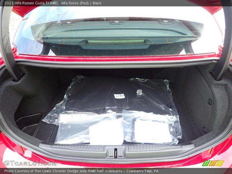 Alfa Rosso (Red) / Black 2021 Alfa Romeo Giulia TI AWD