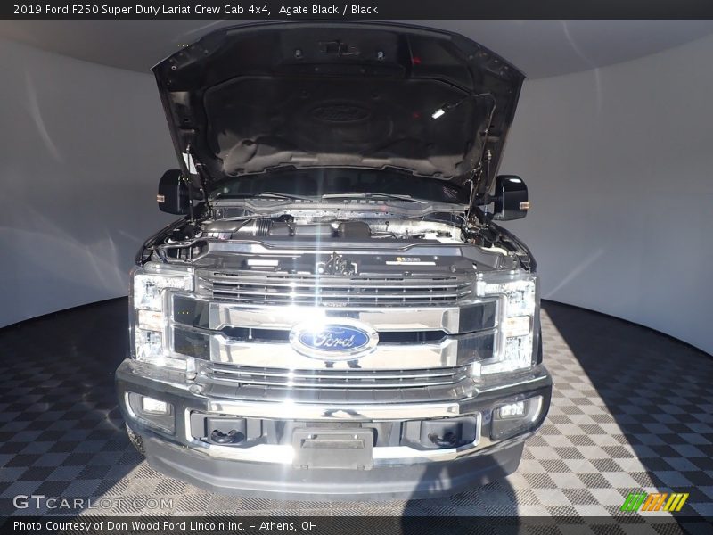 Agate Black / Black 2019 Ford F250 Super Duty Lariat Crew Cab 4x4