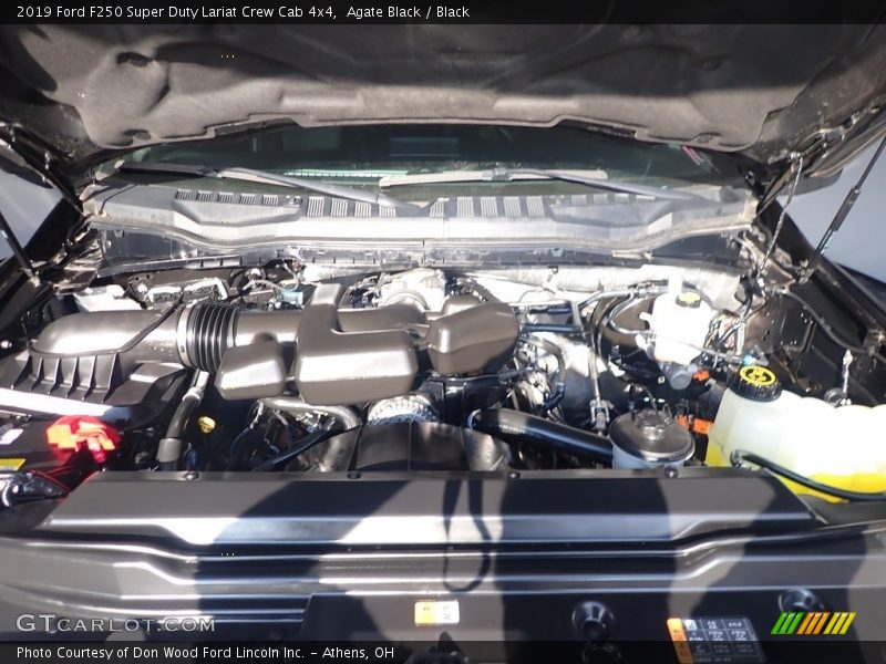 Agate Black / Black 2019 Ford F250 Super Duty Lariat Crew Cab 4x4
